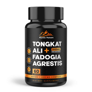 Tongkat Ali + Fadogia Agrestis | 1000 MG | 60 Capsules